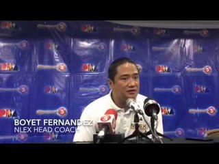 Post-game interview - NLEX vs Barako Bull