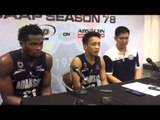 Post-game interview with Adamson after La Salle win