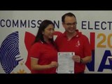 Alan Peter Cayetano files candidacy for vice president