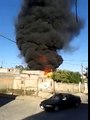 Incendio muebleria en San Sebastian el Grande Jalisco 31/10/2014