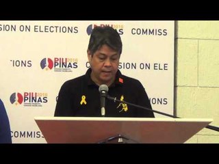Francis "Kiko" Pangilinan files COC for senator