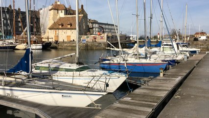 Honfleur : début des travaux sur le quai