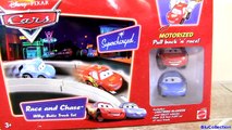 Pocoyo & Pixar Cars Race and Chase McQueen Sally Carrera Motorized Track Baby Toys by ToyCollector
