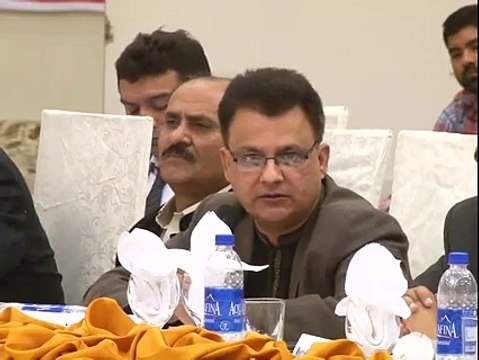 CM House Speech of Ayaz Latif Palijo on Census 21st Feb 2016