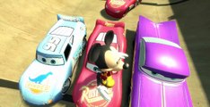 Nursery Rhymes Disney Cars 2 Pixar Mickey Mouse & Lightning McQueen, Dinoco, Raymone Super Jump!