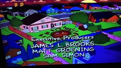 The Simpsons credits 1994