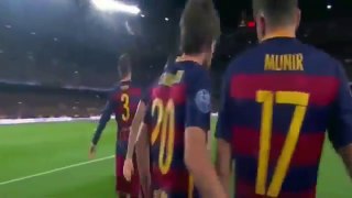 Luis Suarez Goal Barcelona vs Bayer Leverkusen 2 1 [29.9.2015] Champions League