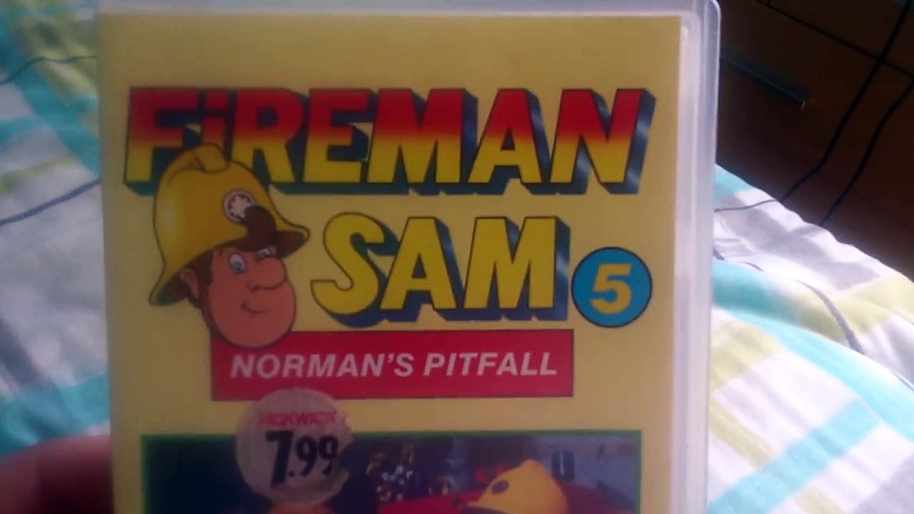 Fireman Sam 5 Normans Pitfall UK Retail VHS Release