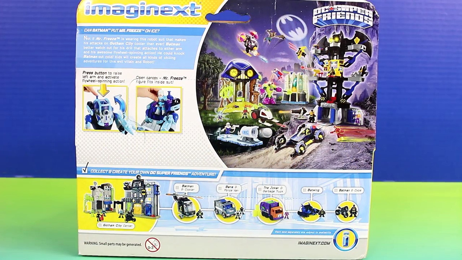 Imaginext Mr. Freeze & Robot Help Joker Bad Guys Escape From Jail Batman  Robin Batbot Save The Day - video Dailymotion