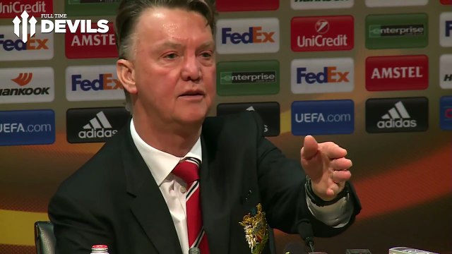 Manchester United vs Arsenal | Louis van Gaal Presser!