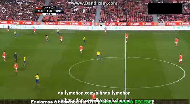 Jonas Gonçalves Oliveira Fantastic Goal - Benfica 1-0 Uniao Madeira - Liga Nos - 29.02.2016 HD