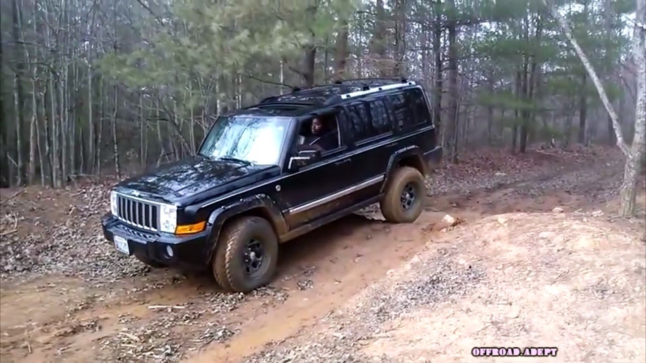 Jeep commander offroad compilation