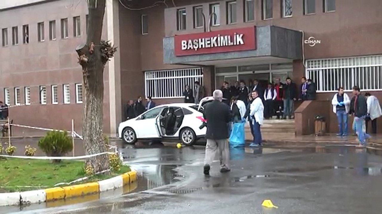 Diyarbakır'da başhekime silahlı saldırı