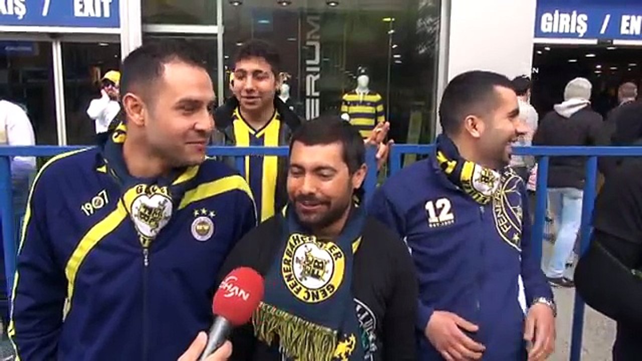 Fenerbahçeli taraftarlar derbiden umutlu