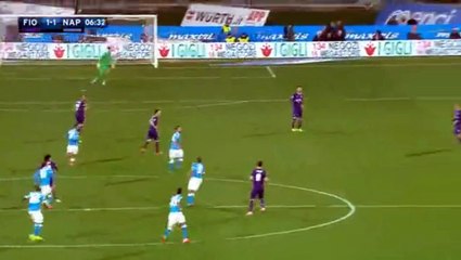 Gonzalo Higuain Goal - Fiorentina 1-1 Napoli 29..02.2016