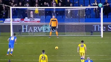Hemed T. GOAL - Brighton 1-0 Leeds 29.02.2016