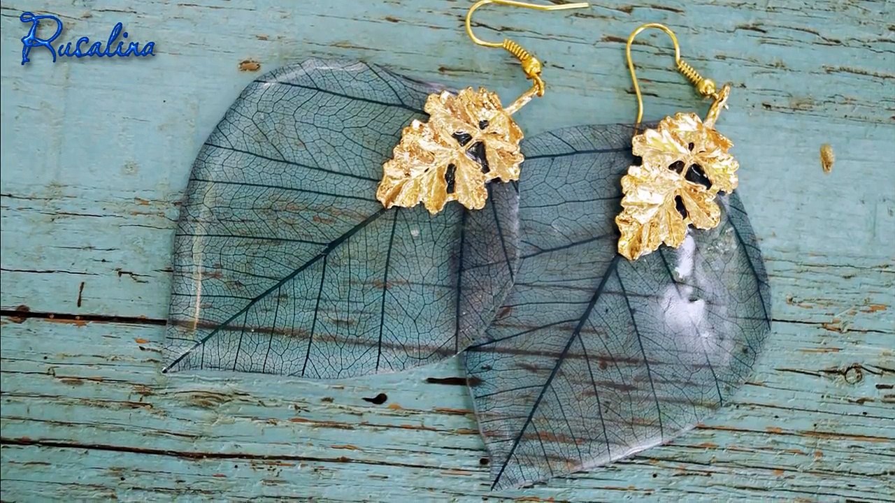 Скелетированные листья ❤ Мастер-класс ❤ Эпоксидная смола