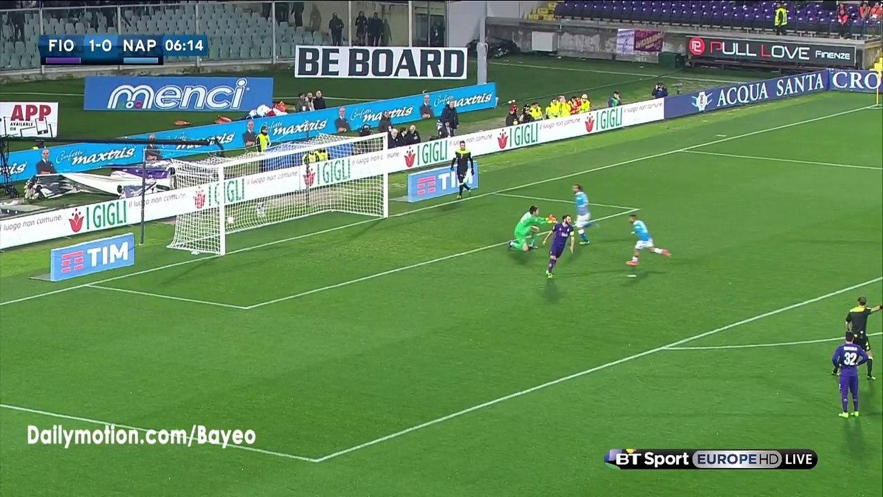 Gonzalo Higuain Goal HD - Fiorentina 1-1 Napoli - 29-02-2016 HD 1080p