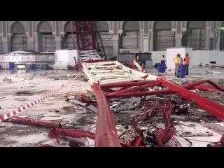 87 dead as crane crashes into Mecca's Grand Mosque