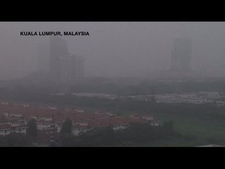 Heavy haze blankets Indonesia and Malaysia