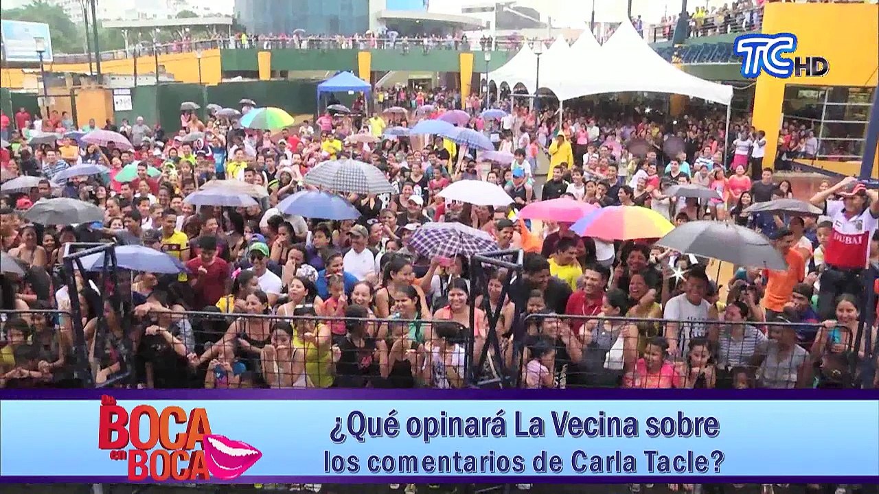 La Vecina opina sobre relación de Tomás Delgado con su ex Carla Tacle