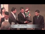 Leo Austria named Baby Dalupan Coach of the Year