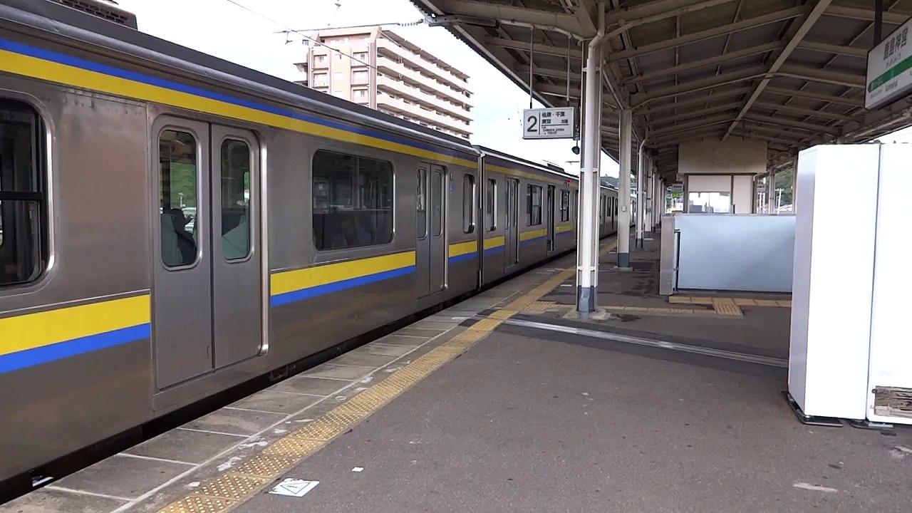 JR鹿島線 209系 前面展望(鹿島神宮～潮来)
