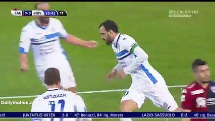 Pablo Gonzales Goal HD - Cagliari 0-1 Novara - 29-02-2016 Serie B