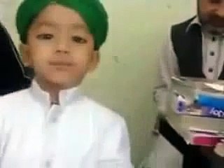 Amazing Naat Recitation by shaheed  Mumtaz Qadri's Son
