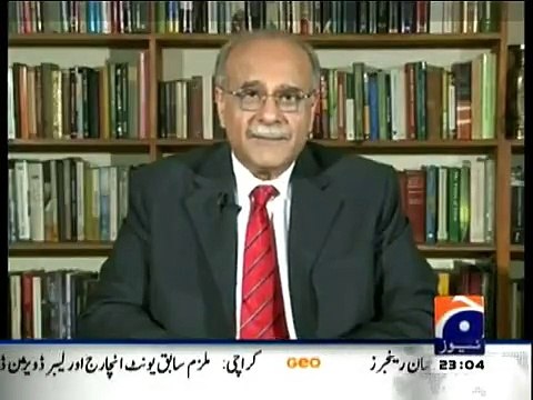 Interesting conversation between Ayesha Bakhsh & Najam Sethi