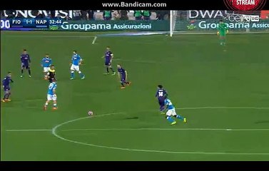 what a great chance for Kalini - HD - Fiorentina vs Napoli 1-1  -      29.02.2016