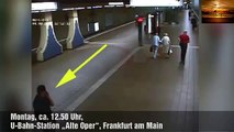 Brutaler U Bahn Überfall in Frankfurt am main