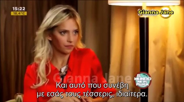 Luisana Lopilato y Martin Seefeld hablan de Rebelde Way 2014 (Greek Subs)