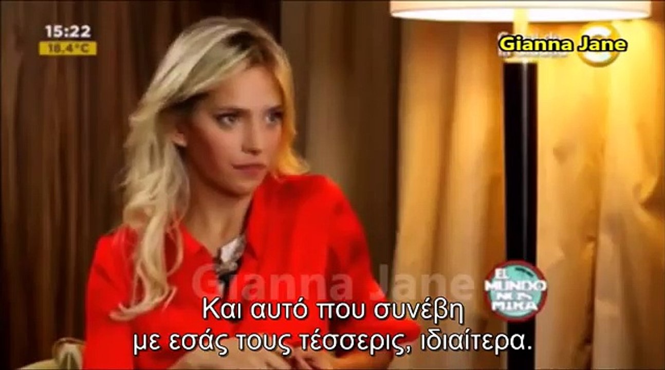 Luisana Lopilato y Martin Seefeld hablan de Rebelde Way 2014 (Greek Subs)