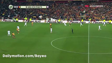 Deme N'Diaye Goal HD - Lens 1-0 Evian TG - 29-02-2016 -