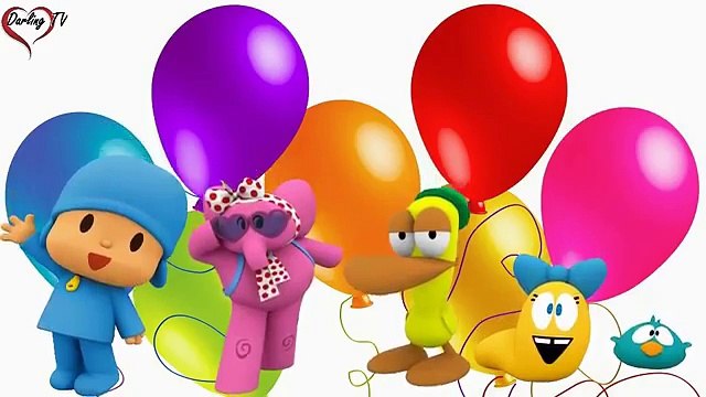 Pocoyo Finger Family Nursery Rhymes Songs For Children Pocoyo Disney Collection 2016 HD