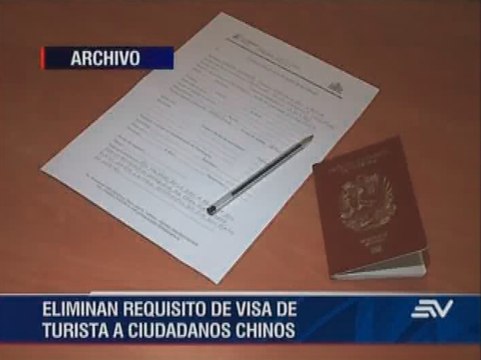Ecuador elimina visa para turistas chinos