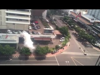 Detik-detik Ledakan Bom di Sarinah