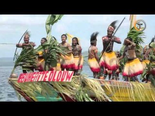 Kemeriahan Festival Danau Sentani 2015