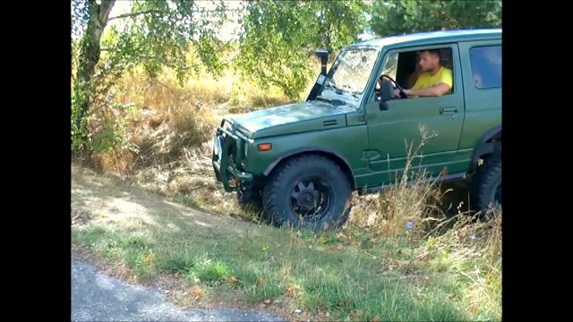 Suzuki Samurai 4x4 Off road Difflock Diagonal Test
