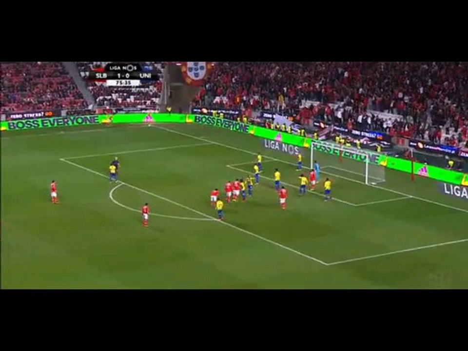 Jonas - Benfica 2-0 Uniao da Madeira (29.02.2016) Portugal