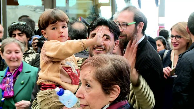 Rome hosts Syrian refugees, and hopes others will follow