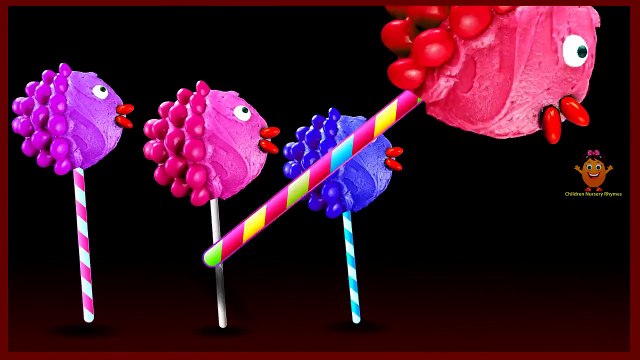 Fish Lollipop Finger Family Nursery Rhymes for Preschool Babies and Children Songs HD