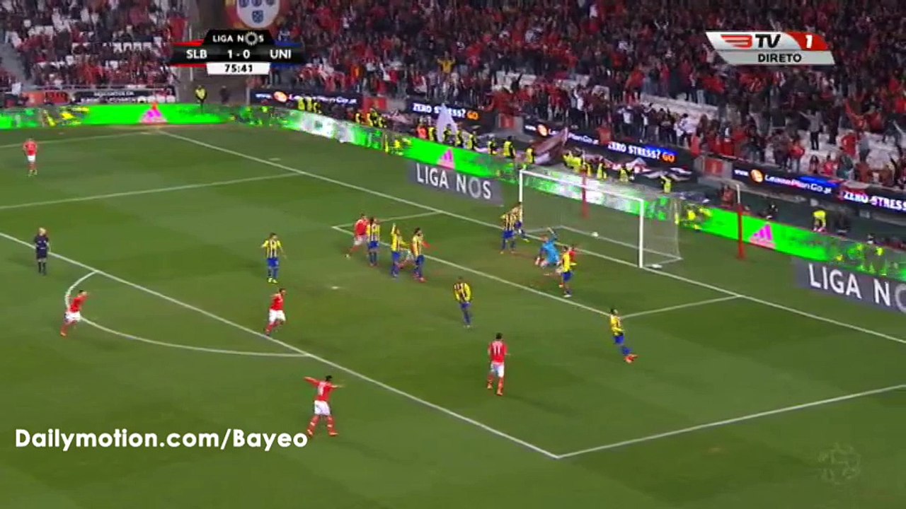 Jonas Oliveira Goal HD - Benfica 2-0 U. Madeira - 29-02-2016