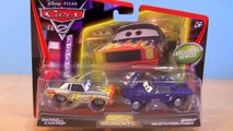 Cars 2 Movie Moments toys Brent Mustangburger & Darrel Cartrip Disney Pixar toy by Blucollection