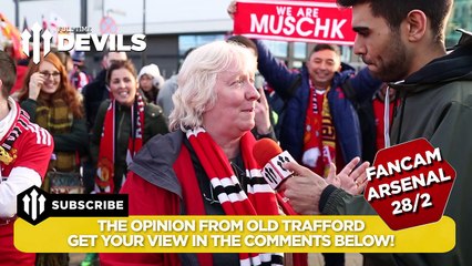 Knew Marcus Rashford Would Score! | Manchester United 3-2 Arsenal | FANCAM