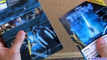 TRON LEGACY 3D STEELBOOK blu-ray unboxing