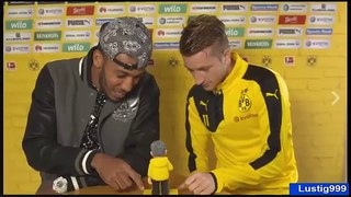 Aubameyang & Marco Reus Funny Moments (BVB Dortmund)