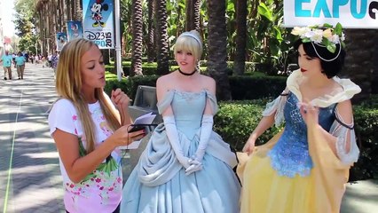 Real Disney Princesses D23 Interviews by DisneyToysFan Part 1.
