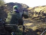 Ополченцы ДНР на передовой / Pro-Russians militias on the front line